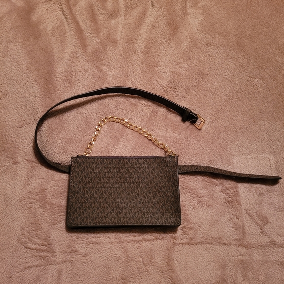 Michael Kors Handbags - Brand New Michael Kors Brown Fanny Pack, Size Small,